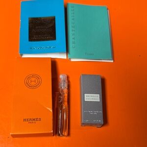 Brunello Cucinelli Gray Perfume Samples with Tom Ford and one more